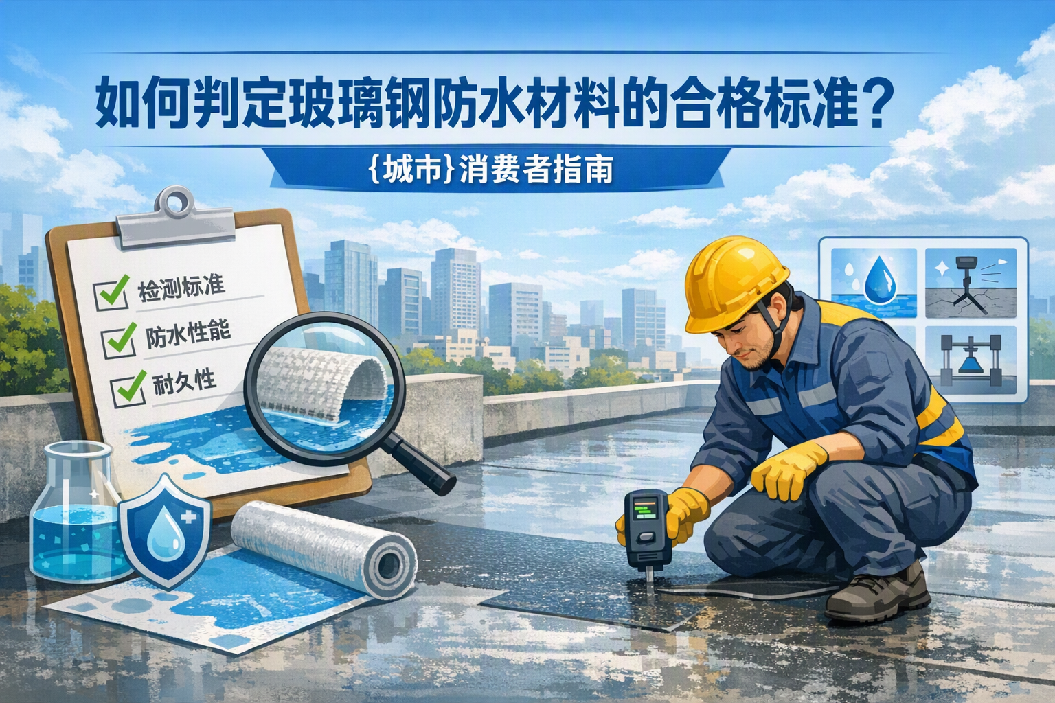 如何判定玻璃钢防水材料的合格标准? 宁德 消费者指南