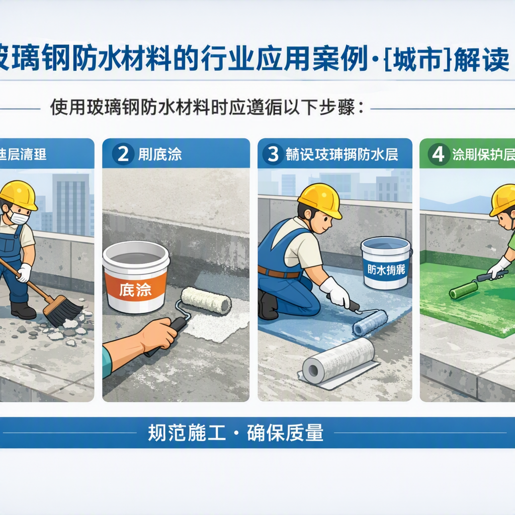 玻璃钢防水材料的行业应用案例,宁德解读