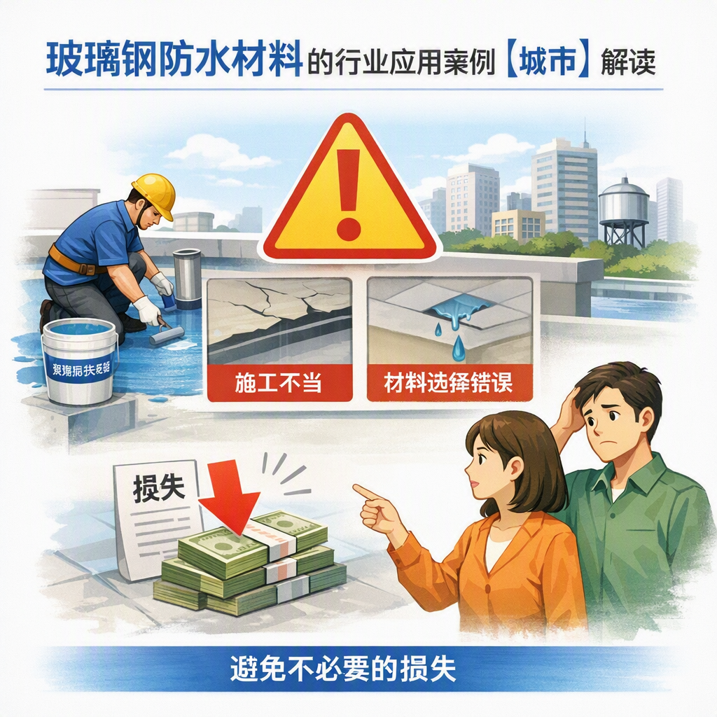玻璃钢防水材料的行业应用案例,宁德解读