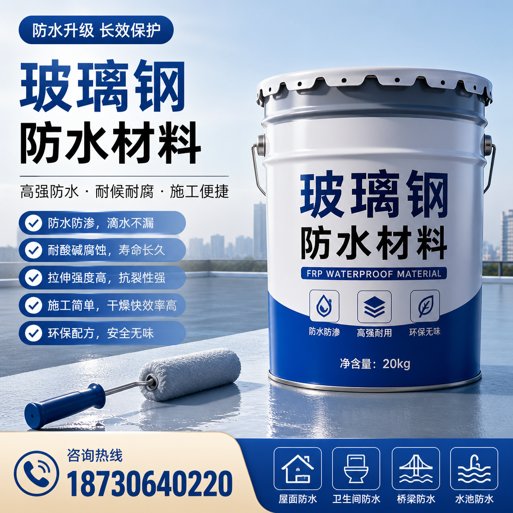 专家解析:玻璃钢防水材料的市场前景分析在 宁德
