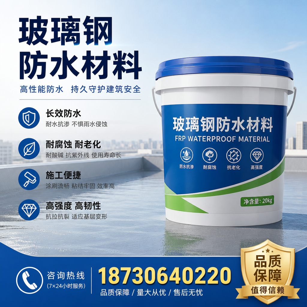 专家解析:玻璃钢防水材料的市场前景分析在 宁德